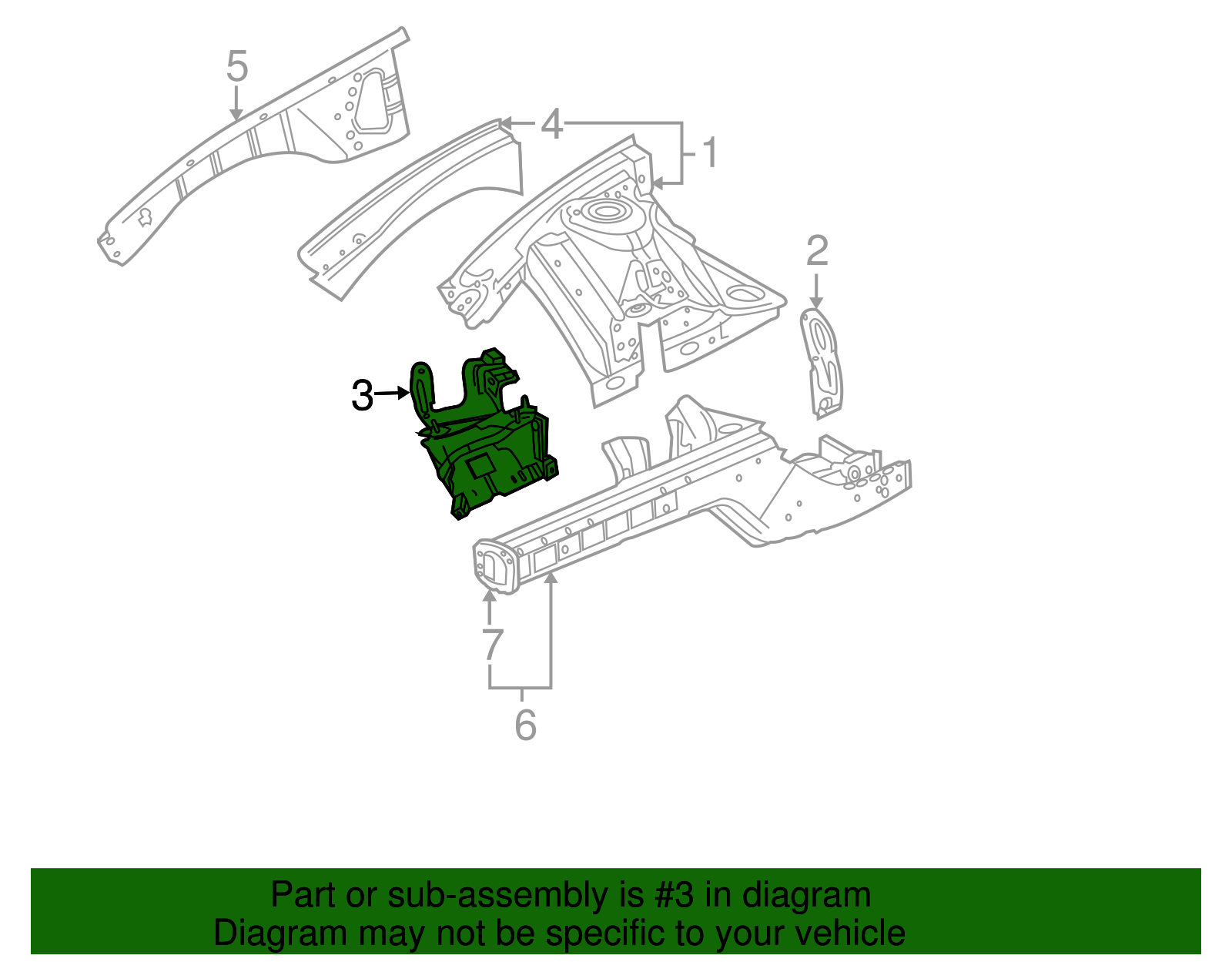 Bracket, Acsry Wrg J/Black - GM (92198954)
