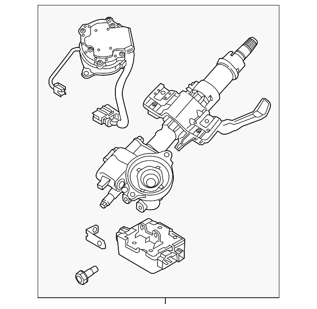 56310J0600 Steering Column 20182023 Kia Rio Kia.Parts Store