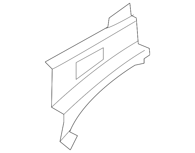 20082015 Nissan Side Panel Extension Driver's Side (LH) F4113JG00A