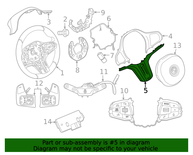 32-30-8-746-678 - Lower Trim - 2019-2024 BMW | BMW Parts Exchange