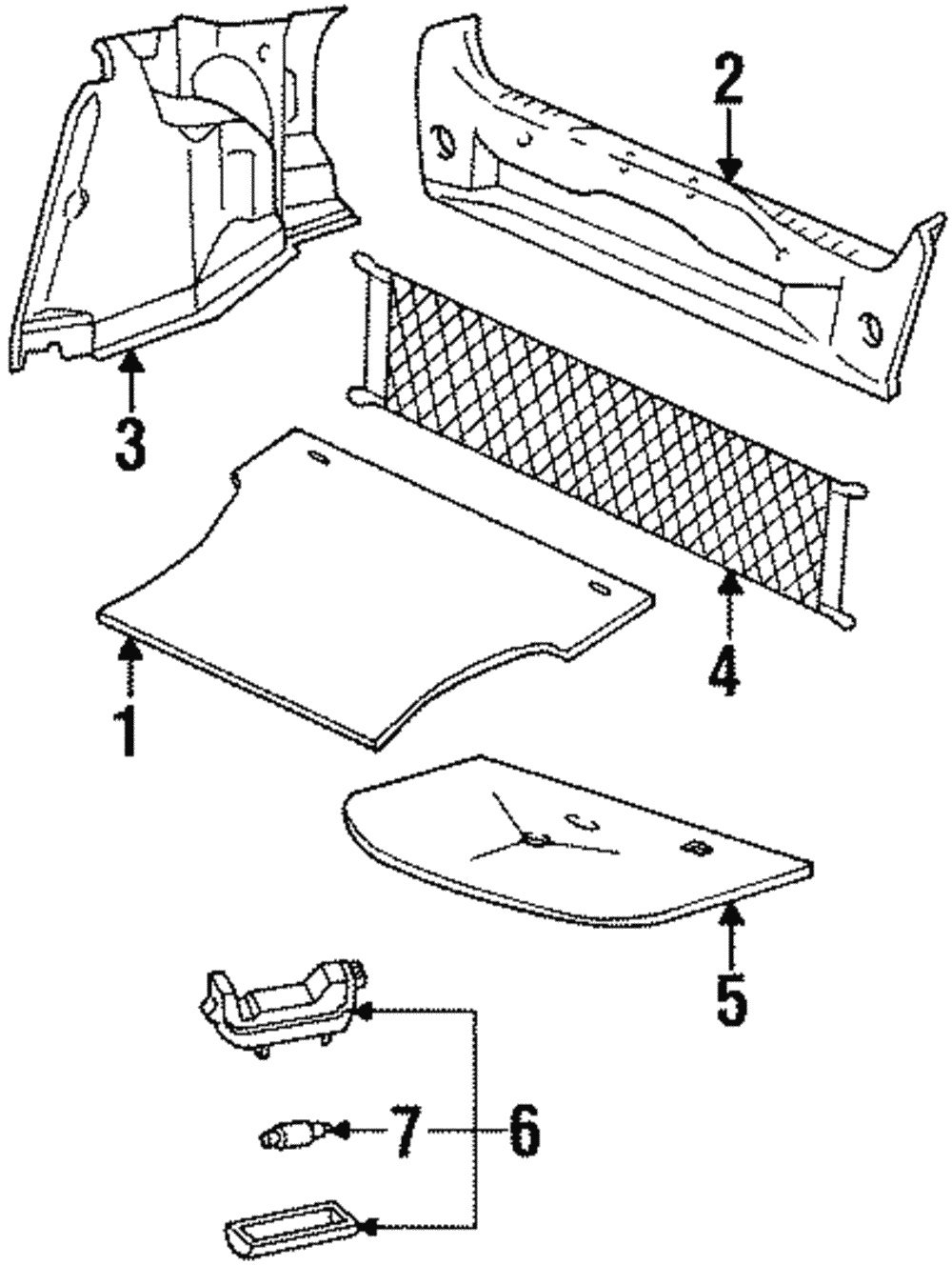 Side Trim Panel - Ford (YS2Z-5445422-HAA)