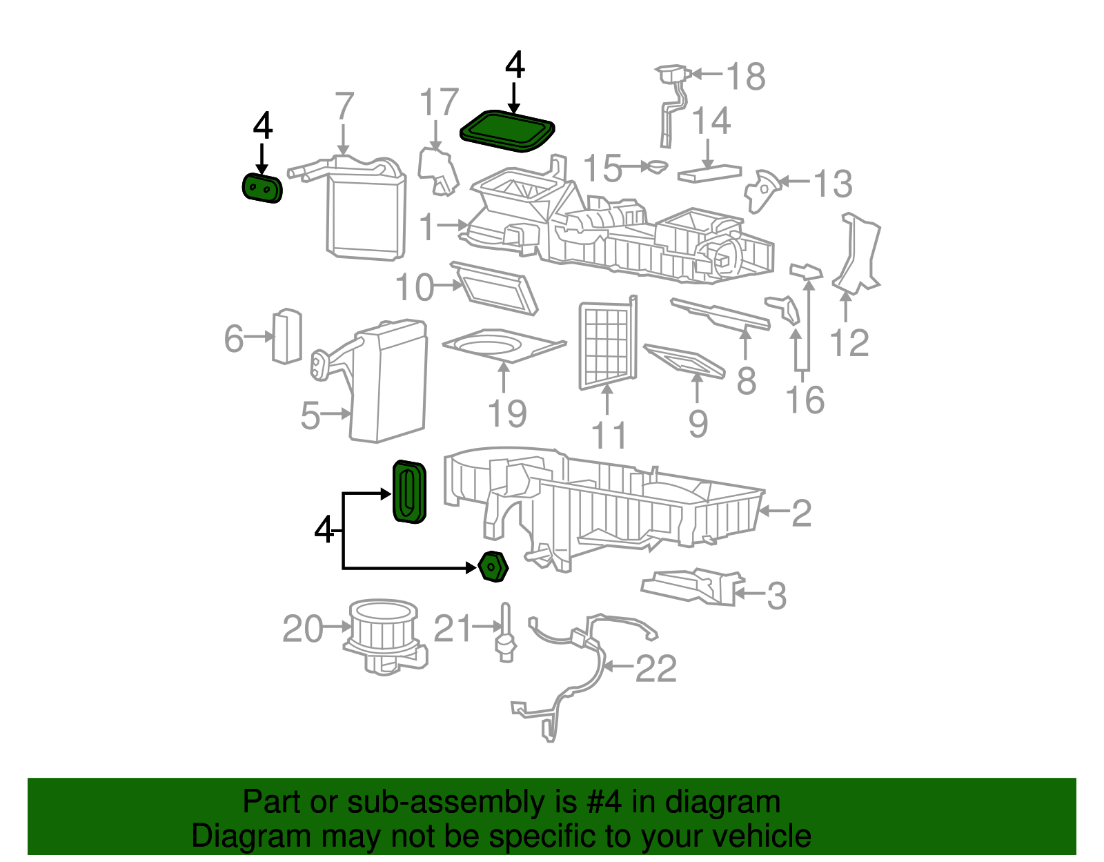 Seal Kit - GM (89018661)
