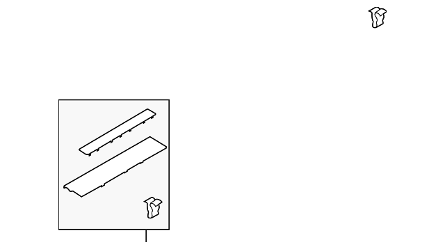 Scuff Plate - Ford (HC3Z-2613209-AA)
