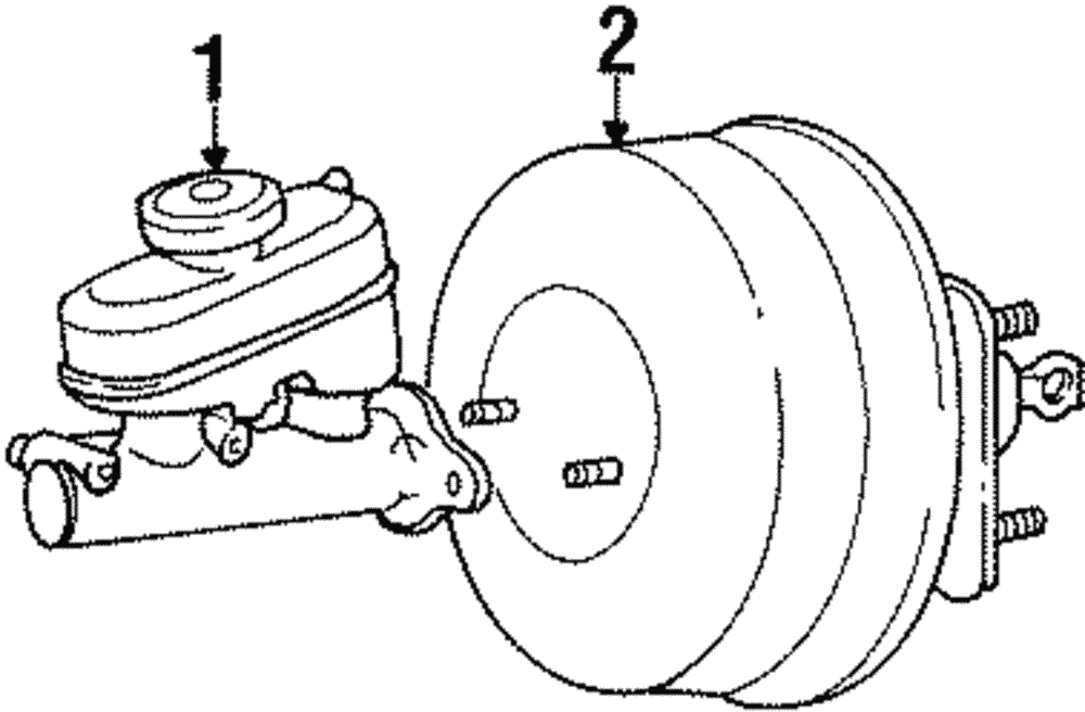 Brake Booster - Ford (XW7Z-2005-AA)