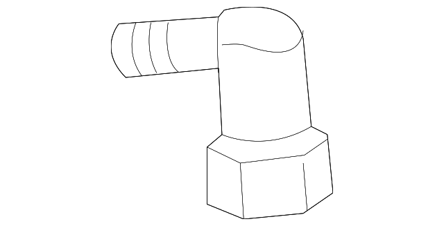 Genuine GM Inlet Hose 25880392