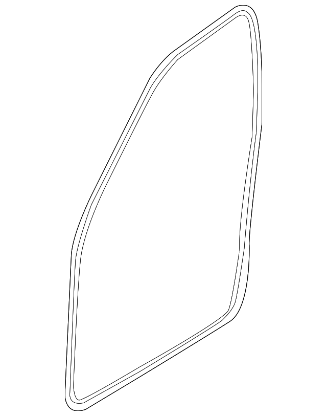 51767220381 20072013 BMW X5 Door Weatherstrip Front 518524 (51767