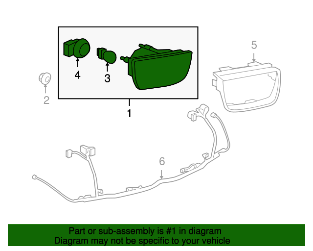 92244324 GM Passenger Side Tail Lamp Assembly GM Parts Store