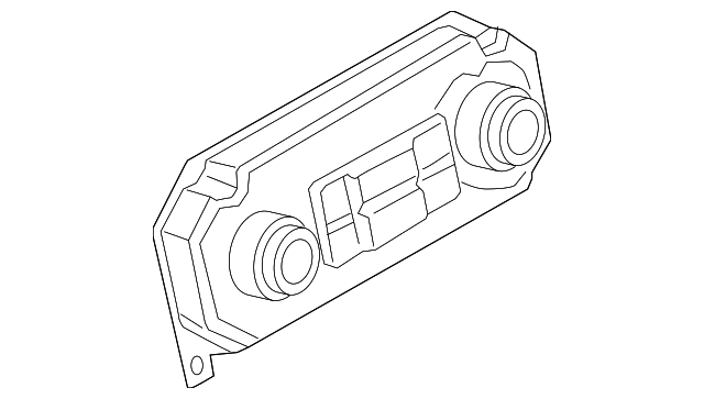 Heater Control - Ford (HC3Z-19980-B)
