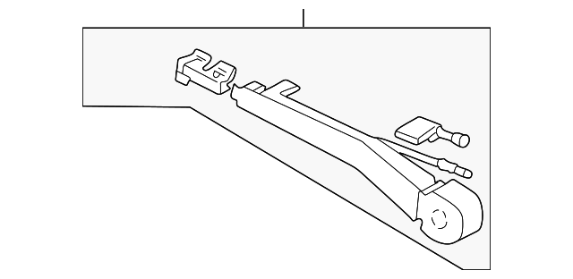 Genuine Wiper Arm for 1999-2001 Saab 9-5 | Part# 4563284 | Over 30 