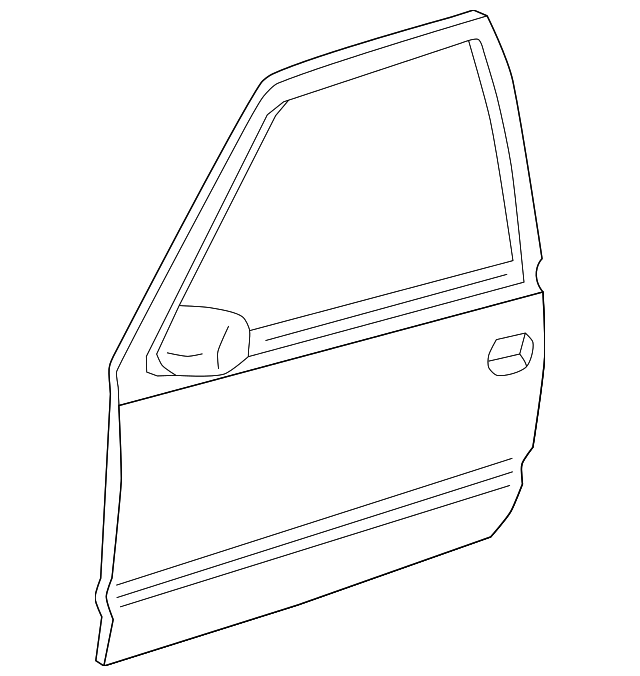 Door, Front Side - GM (88936990)