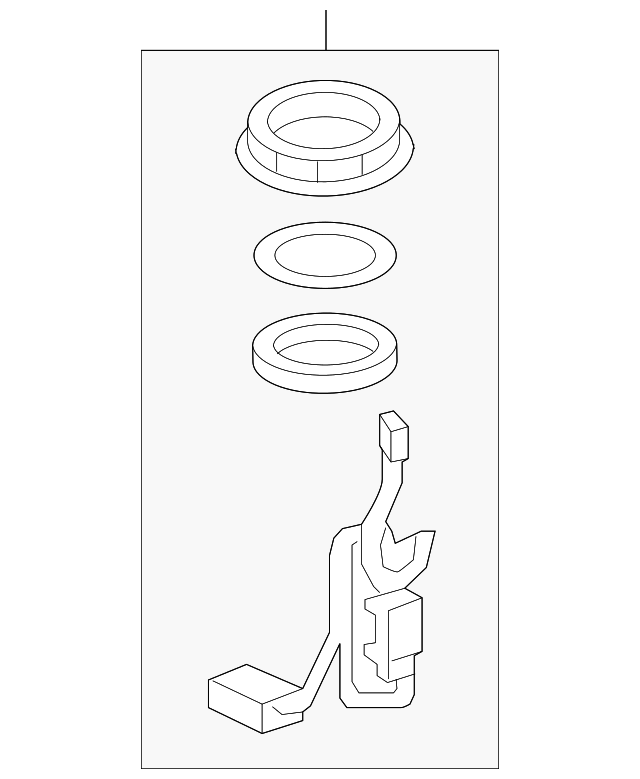 20112016 Honda Fuel Gauge Sending Unit 17047TM8L10 Honda Factory Parts