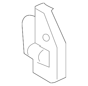 VW Hood Release Handle Bracket – OEM 6R1-823-633, Fits 2011–2022 Beetle, Golf, Jetta, Passat-486311