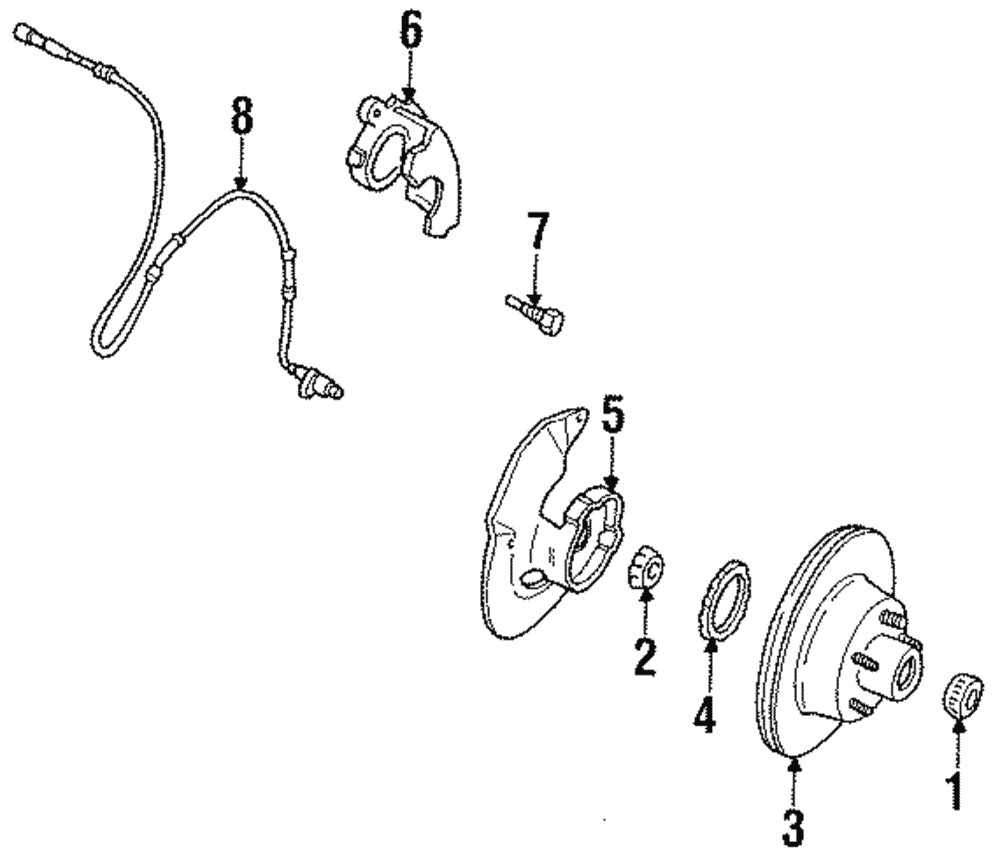 Rotor - Ford (YW1Z-1V125-AA)