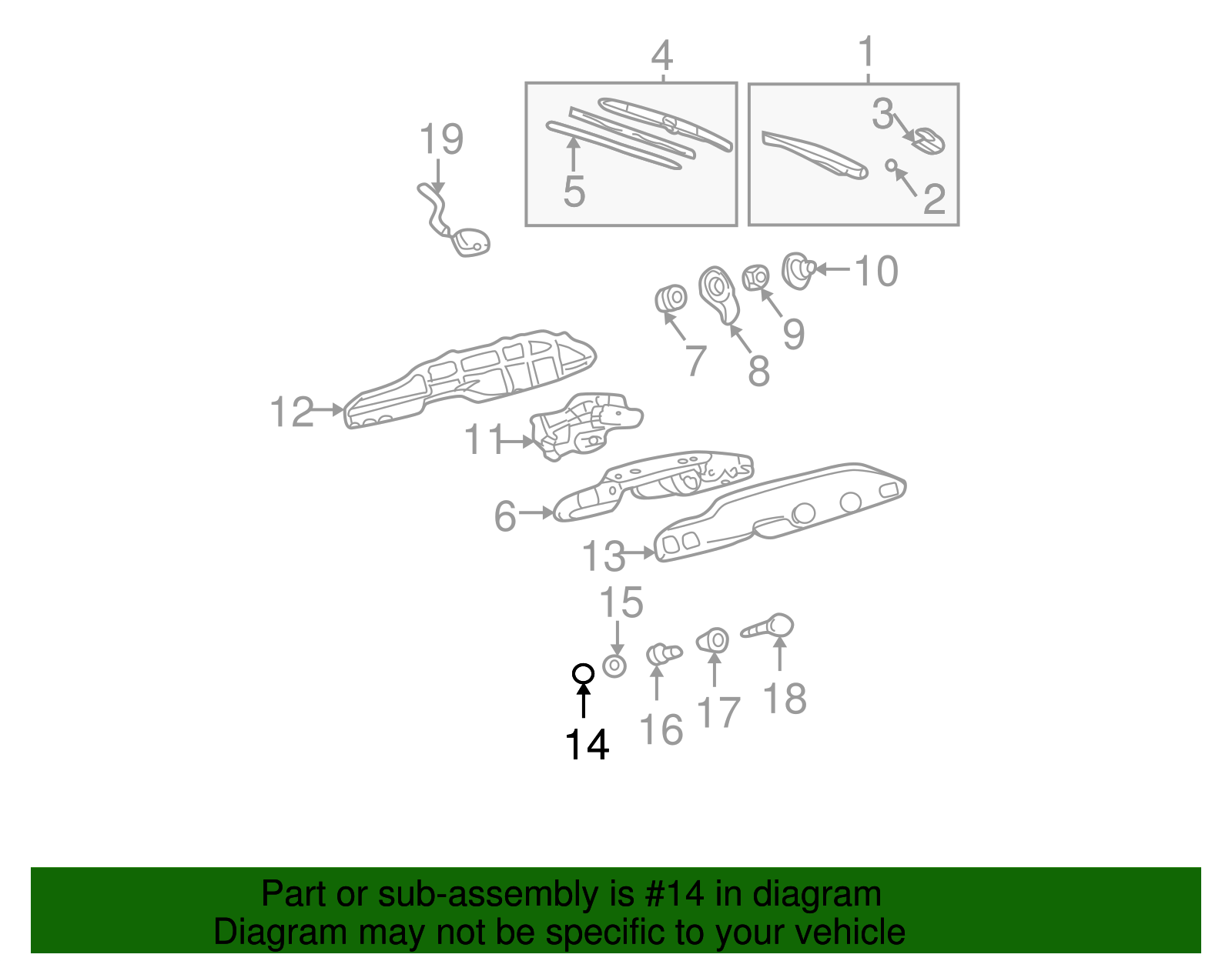 Nut, Front T/Sig Lp - GM (94851779)