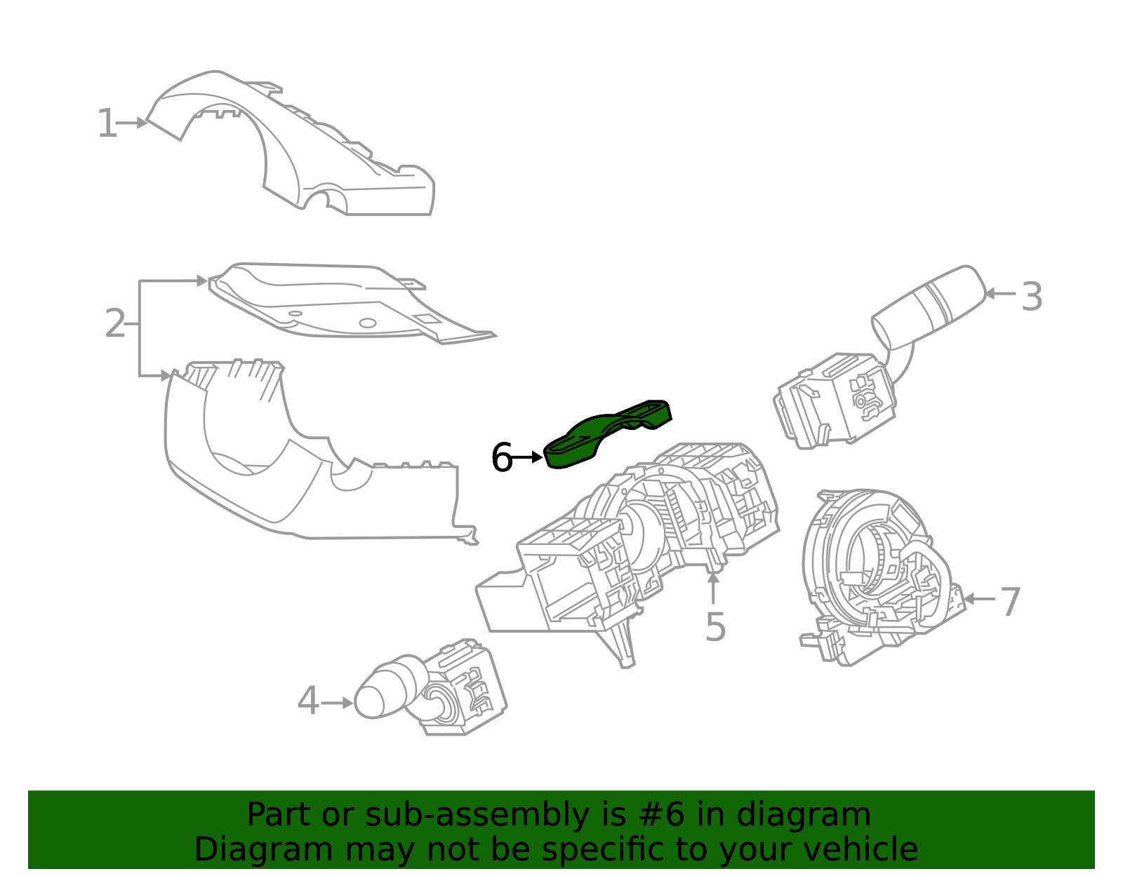 Switch Housing Clamp - Scion (90118-WB817)