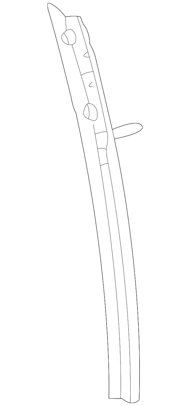 Channel Assembly, Rear S/D Wdo - GM (90585532)