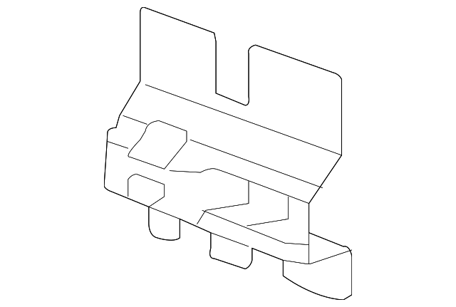 Rear Seat Back Frame Anchor Plate - GM (15206927)