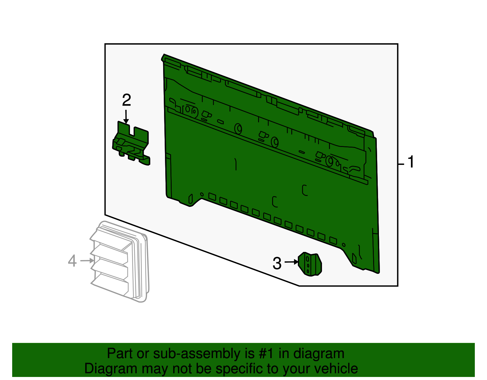 Panel Assembly-Body Rear Otr - GM (94734308)