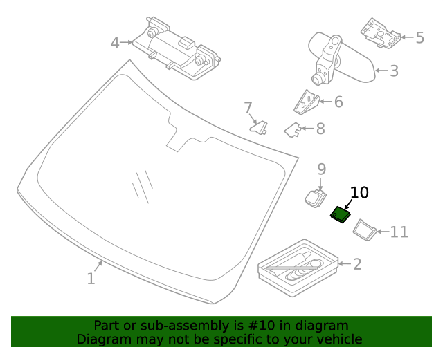Genuine Humidity Sensor for 20122022 Land Rover Land Rover Part