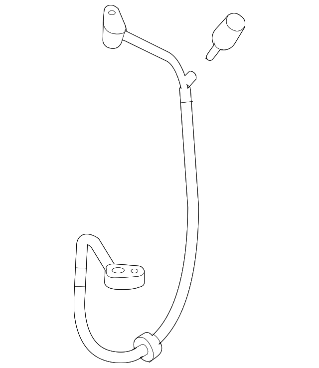 Discharge Hose - Volkswagen (7L6-820-721-P)