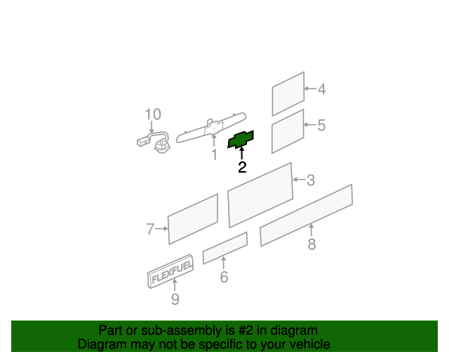 GM Bow Tie Emblem OEM Gold Bow Tie Emblem Badge For 2005-2009 - Foto 6