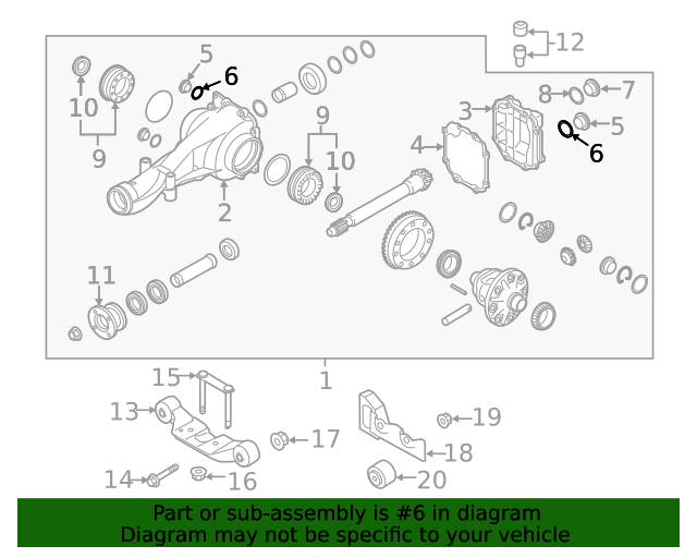 20192023 Subaru Drain Plug Gasket 803918060 Subaru Parts Exchange