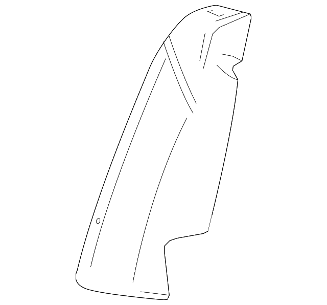 Rear Driver Side Seat Back Pad - Buick (90766993)