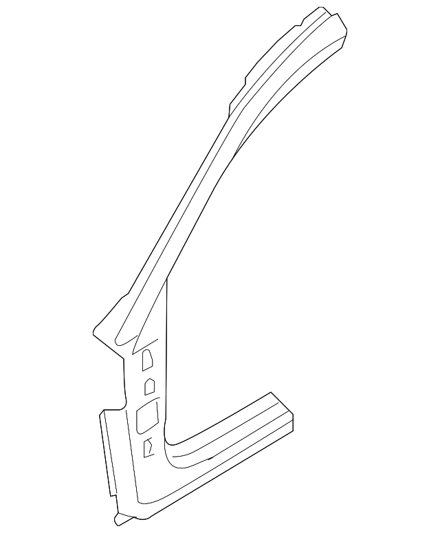 Genuine Hinge Pillar for 2008-2016 Volvo | Part# 31349553 | Over  