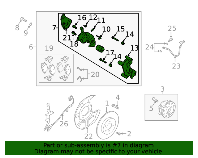 58311S9A30 Caliper 20202023 Kia Telluride Kia.Parts Store