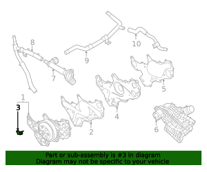 39220-3N030 - Engine Coolant Temperature Sensor 2022-2025 Kia Carnival ...