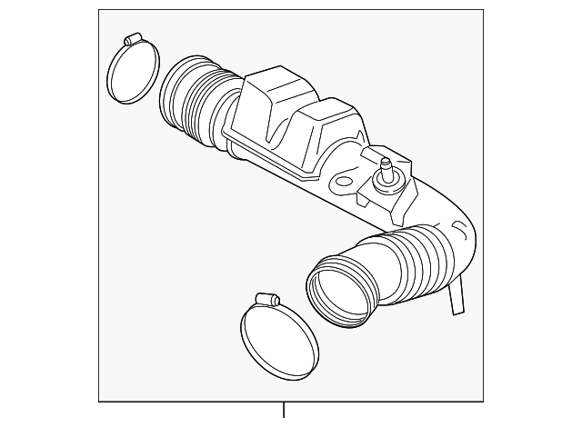 Genuine volvo Air Inlet 31439651