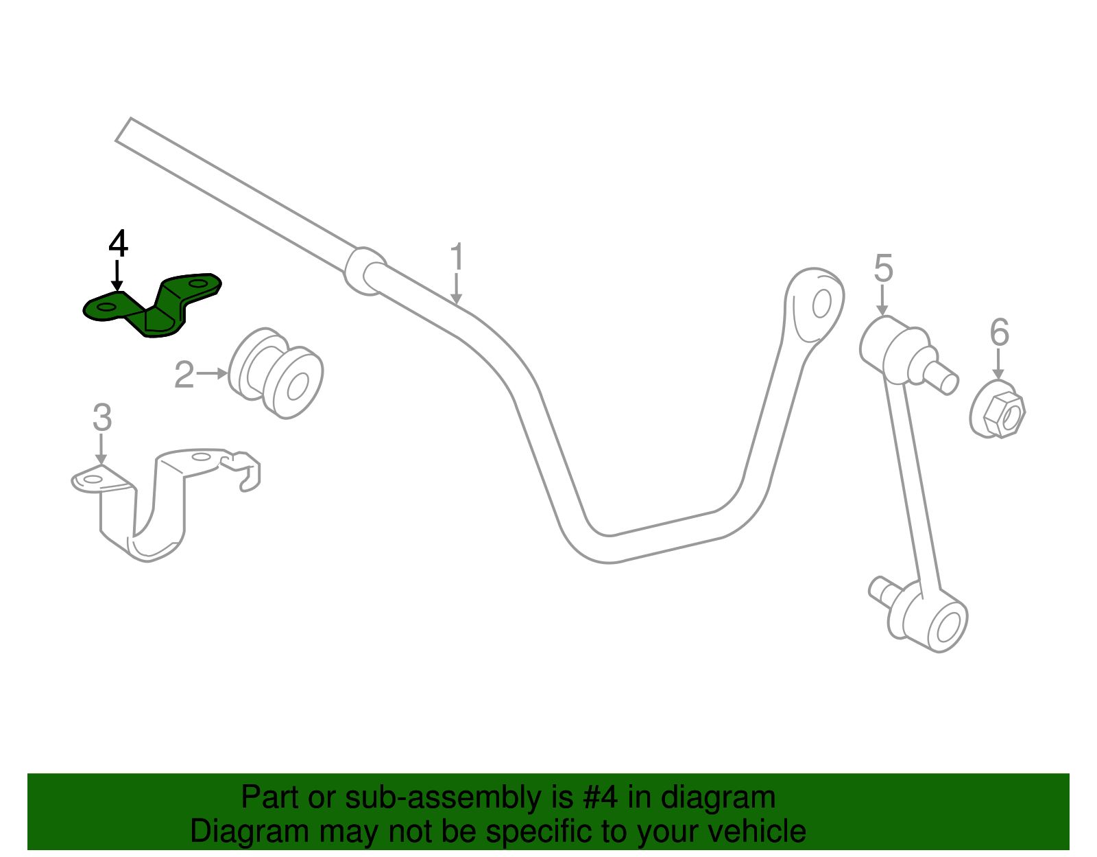 Stabilizer Bar Bracket - Toyota (48827-06010)