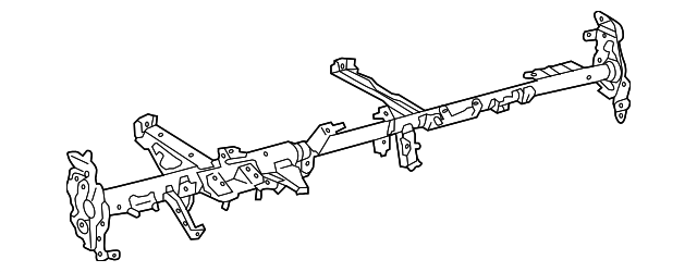 55330-06292 - Reinforcement - 2012-2014 Toyota Camry | OEM Genuine 