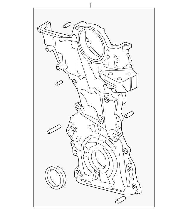 20172020 Mazda Timing Cover PYFA10500