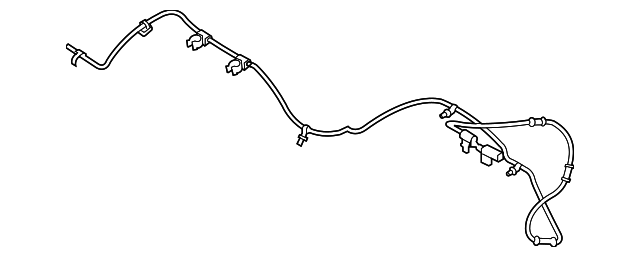 FORD OEM F-350 Super Duty ABS Anti-lock Brakes-Rear Speed Sensor BC3Z2C190E