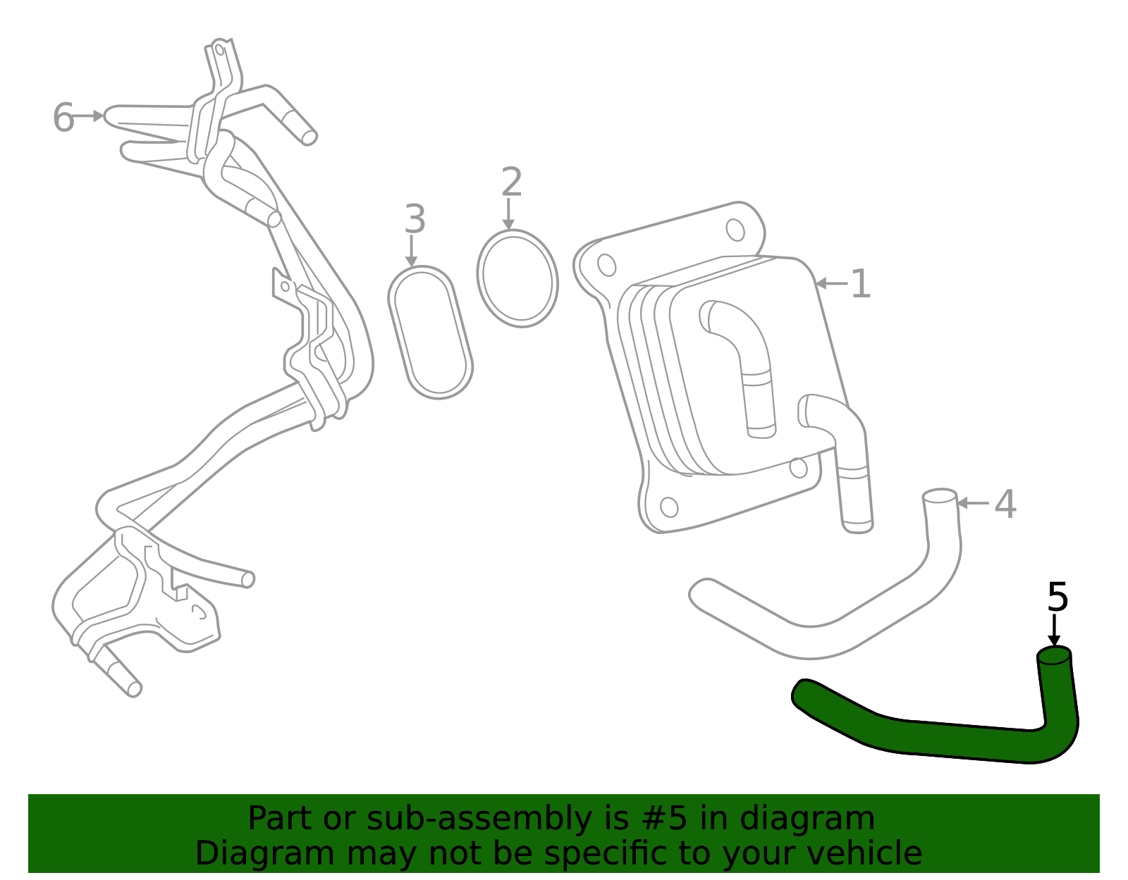 By-Pass Hose - Toyota (16297-31090)