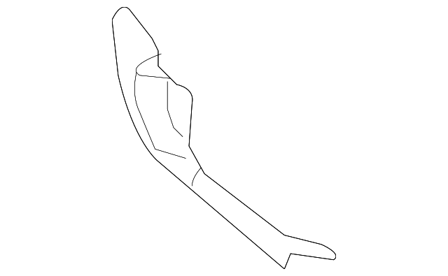 Driver Side Exhaust Heat Shield - GM (25853242)