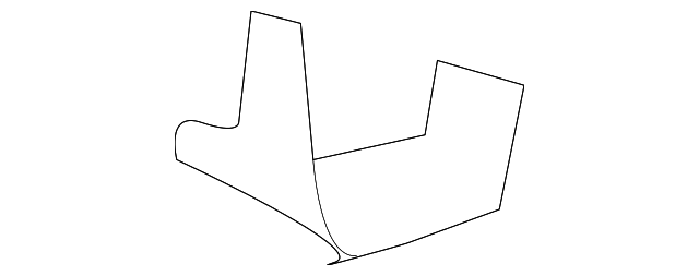 Brake and Accelerator Pedal Bracket - GM (15079095)