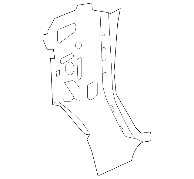 Driver Side Cowl Panel - GM (25932602)