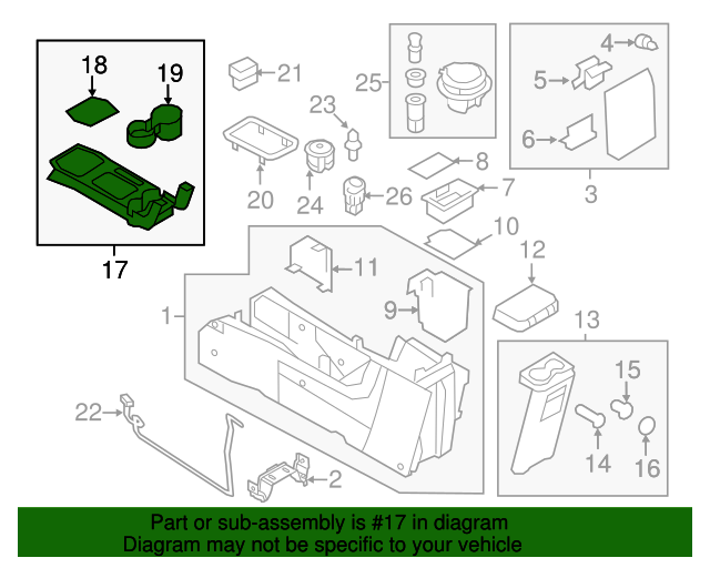 Genuine Ford 9M6Z-2L454-A Brake Fluid Reservoir / Master Cylinder Reservoir