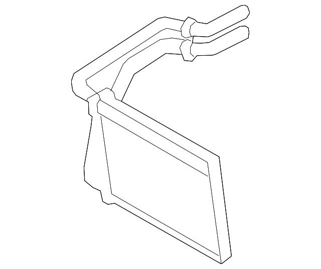 20182023 Hyundai Heater Core 97138J9000 QuirkParts