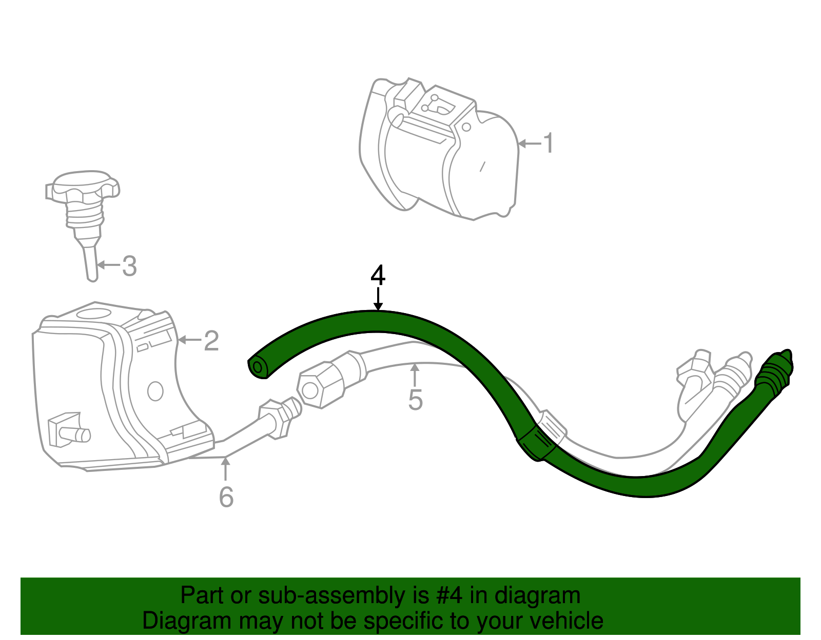 F (S)Hose - GM (09191634)