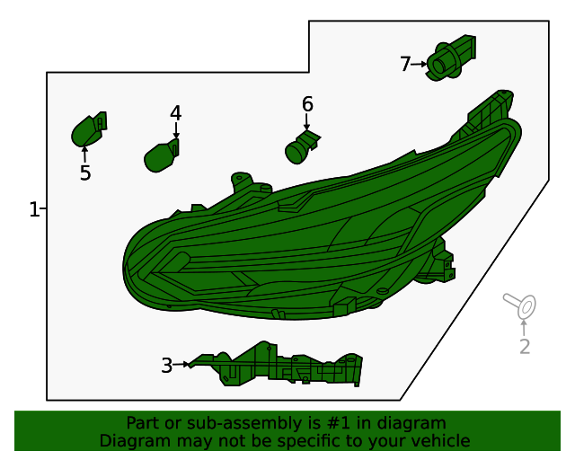 260106LB0A Composite Assembly 20202021 Nissan Sentra Nissan