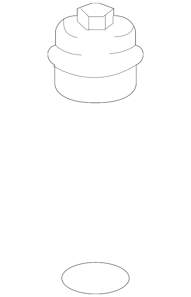 20042017 GM Engine Oil Filter, Cap, and Cap Seal (ORing) 12583470 GM