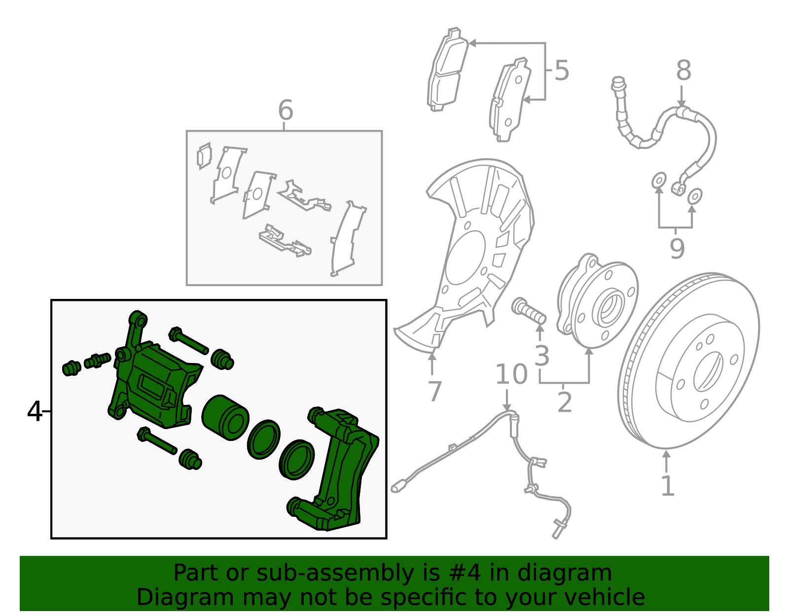Caliper - Scion (47730-WB002)