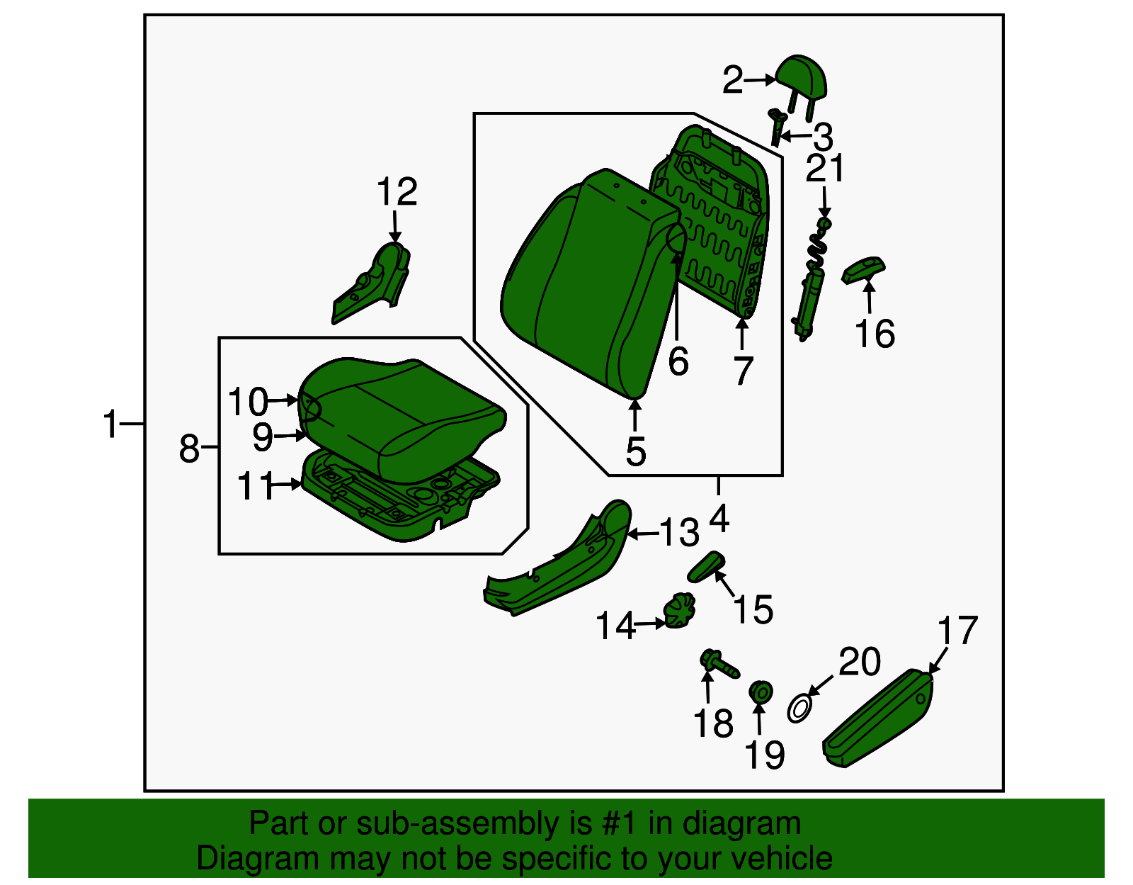 Seat - GM (96960163)