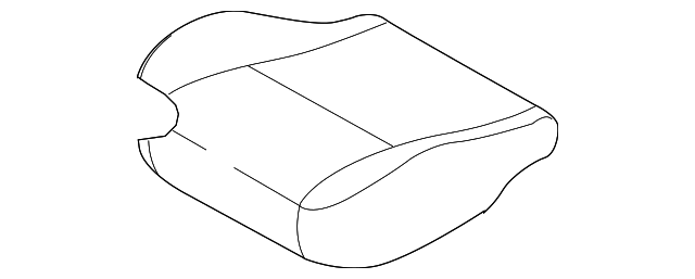 Driver Seat Bottom Cover - GM (96870187)