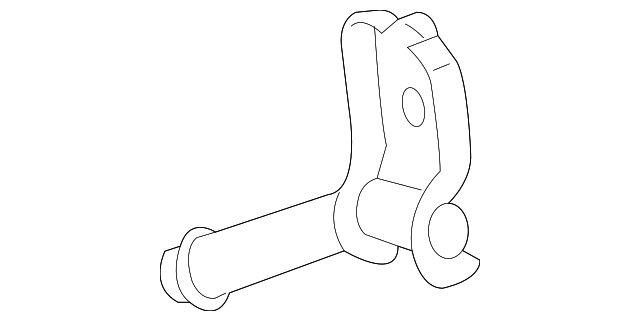 209-490-05-40-64 - Muffler & Pipe Rear Bracket 2003-2009 Mercedes 