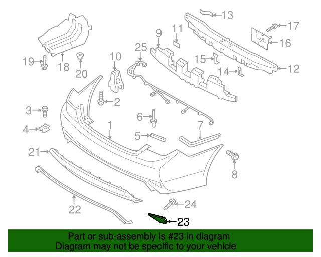 2011-2015 Hyundai Sonata Reflector Panel 92405-4R000 | QuirkParts