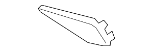 2011-2015 Hyundai Sonata Reflector Panel 92405-4R000 | QuirkParts